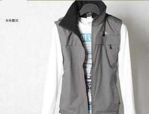 廠家直供 北臉風格戶外休閑情侶馬甲，可拆卸連帽背心批發指南